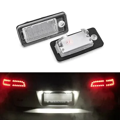 LED License Plate Light For Audi A3/S3/A4/S4 B6/S4 B7/A6/C6 S6/A8/S8/Q7/RS4/RS6 • $11.99