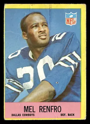 1967 Philadelphia #59 Mel Renfro PR • $5