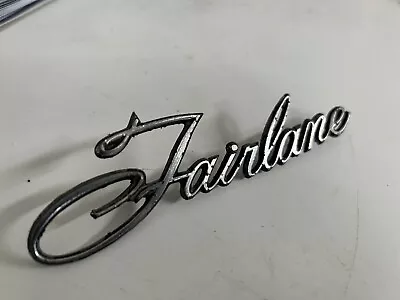 FORD Zb Fairlane Boot Badge Only Correct For Boot • $189