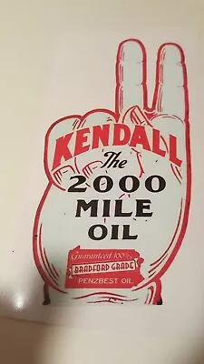 Kendall Motor Oil Sticker Decal Hot Rod Rat Vintage Look Car Truck Drag Race 102 • $3.99