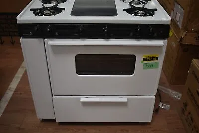 Premier SLK249WP 36  White Freestanding 5 Burner Gas Range #124676 • $879