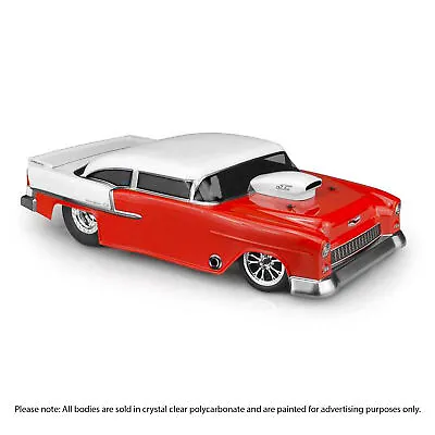 $51 • Buy JConcepts Inc. 1955 Chevy Bel Air Drag Eliminator Body JCO0365 Electric