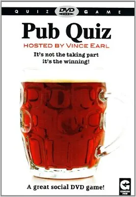 Pub Quiz (Interactive Game) DVD (2007) Vince Earl Cert E FREE Shipping Save £s • £2.32