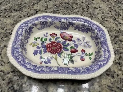 Minton's Copeland Spode Mayflower England Floral Vegetable Serving Bowl 9 3/4 • $21.99