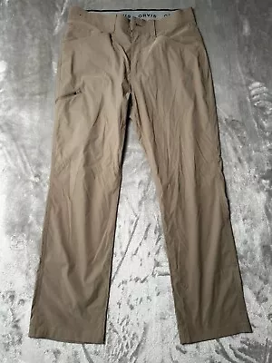 Orvis Men’s Tech Pant Khaki Beige 34x30 • $14.99