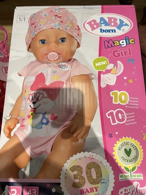 £50 • Buy Baby Born Magic Girl With Free Xmas Outfit BNIB 