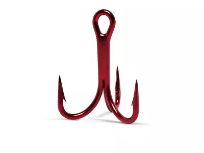 VMC 4x-Strong Treble Hook - 9626 O'Shaughnessy-Tin Red-Choose Hook/Pack Size • $49.95