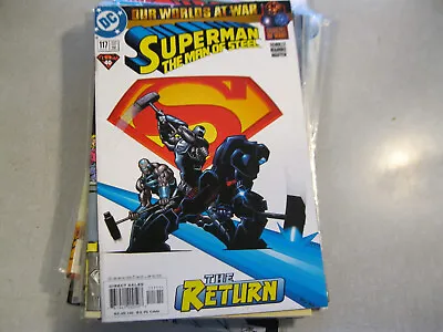 Superman The Man Of Steel #117 Written By MARK SCHULTZ & Artwork By DOUG MAHNKE • $2