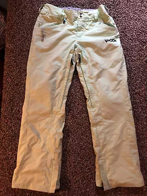 Volcom Nimbus Adult Medium 10000mm Ventilated Green Snowboard/Ski Pants • $35