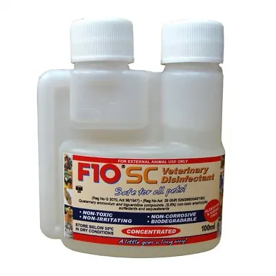 F10 Products F10SC Veterinary Disinfectant Cleaner | Dogs Cats • £294