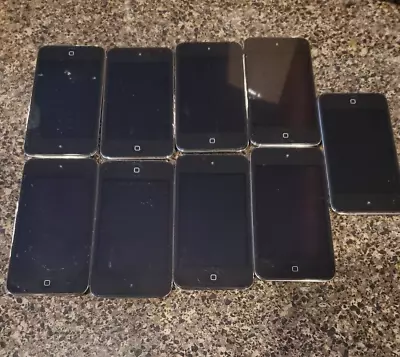 Lot Of 9 Apple IPod Touch A1367 Silver 4th Gen 64GB Digital Multimedia Player • $140