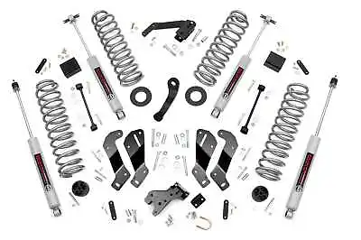 Rough Country 3.5  Lift Kit For 2007-2018 Jeep Wrangler JK 2-Door - 69330 • $599.95