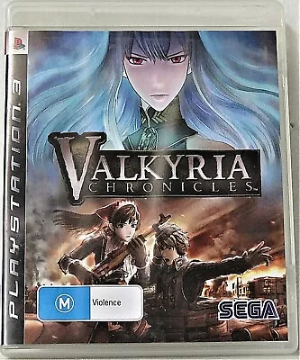 VALKYRIA CHRONICLES Sony PS3  Playstation 3 Case/sleeve/booklet/disc Complete • $7.90