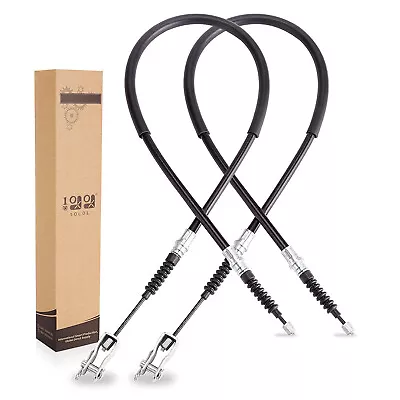 $35.99 • Buy 10L0L Golf Cart  Brake Cables Set Fits Club Car DS 2000-up Cart Parts 102022101 