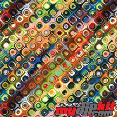 Hydrographic Film Hydrographic  Hydro Dip Retro DD-514 • $18.99