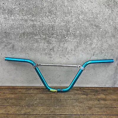 Haro Brace Handlebars Old School BMX Blue Freestyle Race Bar Group 1 A2 • $206.99