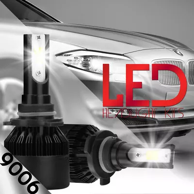 CREE LED Headlight Kit 9006 HB4 1300W 195000LM 6000K Low Beam White Bulbs Power • $15.99