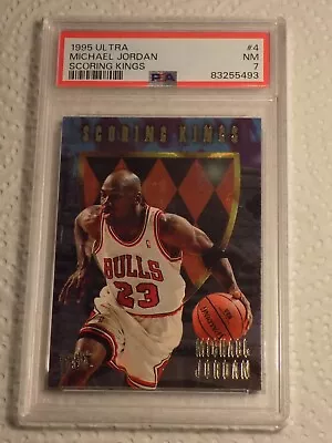 Michael Jordan Psa 7 Nm 1995-96 Ultra Scoring Kings #4 (population 74) • $150