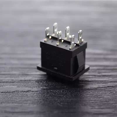 KCD2 Mini Black  6PIN On/Off/On Rocker Switch Boat Rocker Switch Third Ge XN ❤TH • $6.56