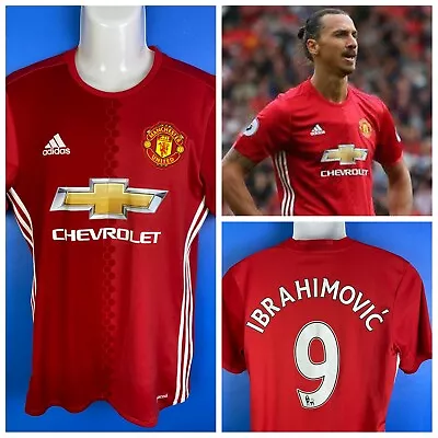 Zlatan Ibrahimovic #9 Manchester United 2016/17 Small Jersey Shirt Soccer Footba • $77