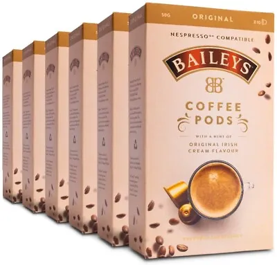 Baileys Original Irish Cream Nespresso Compatible Coffee Pods Australian Packed • $46.85
