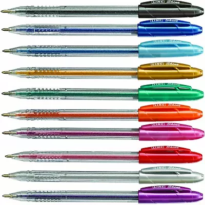 Gel Pen Set Metallic Pastel Glitter Shine Sparkle For Adult Colouring Book UK • £2.65