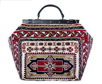 LARGE VICTORIAN-STYLE MARY POPPINS CARPET BAG. NEW From LONDON. FREE DELIVERY • $383.90