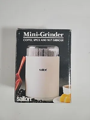 Salton Mini-Grinder MODEL GC-5 Nut Grinder/COFFEE/SPICES NEW OPEN BOX • $14.87