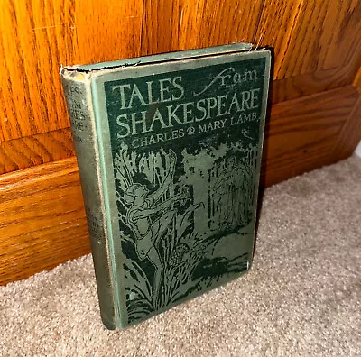 Tales From Shakespeare 1925 Vintage Hardcover Book Lamb Godwin 1924 Classics • $15