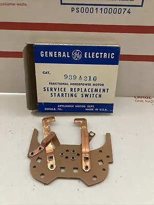 GE General Electric Motor Starting Switch 939A210 KGE21 E - NEW • $15