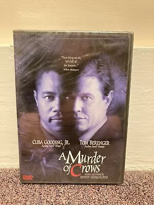A Murder Of Crows DVD Cuba Gooding Jr Tom Berenger DVD NEW Sealed • $3.83