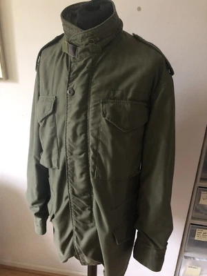 £150 • Buy Vintage Original Us Army M-65 Field M65 Jacket W/hood Small Regular 1980 S Alpha