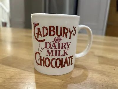 £5 • Buy Vintage Cadbury Dairy Milk Chocolate Staffordshire Tableware Mug Ex Con