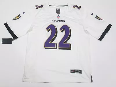 Derrick Henry #22 Baltimore Ravens Men's Game Jersey White • $59.99