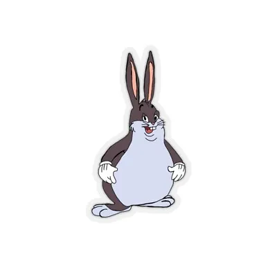 Big Chungus Vinyl Sticker |Kiss CutSticker| Laptop Stickers| Waterbottle Sticker • $2.32