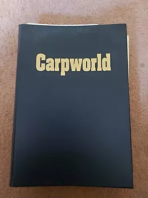 Carpworld 1988-91 Binder + 10 Magazines VGC • £19.99