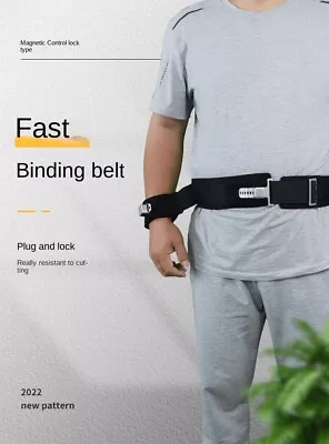 Waist Hands Standing Anti-cutting Magnetic Restraint Belt Insert Type For Mental • $120.40