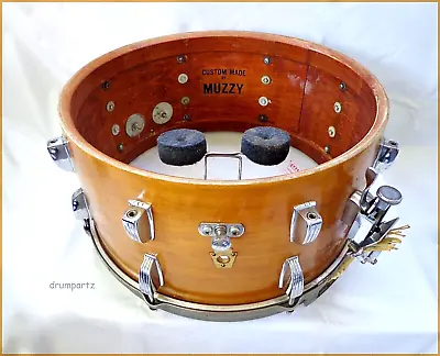 Dr  FREDERICK FENNELL's - Concert Snare Drum - Vtg Custom Muzzy - Collector • $2898.68