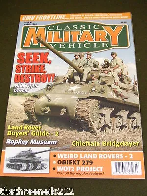 £6.99 • Buy Classic Military Vehicle - M36 Tiger Tamer - March 2008
