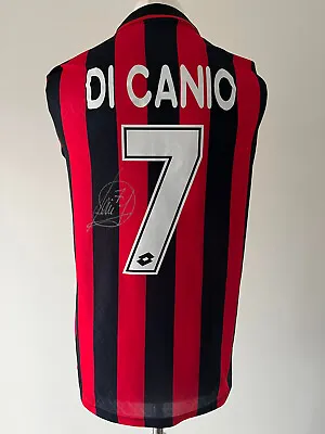 Signed PAOLO DI CANIO Retro Shirt - AC Milan - EXACT PROOF/COA - Private Signing • £144.99