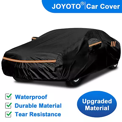 3 Sizes Full Sedan Car Cover Upgraded Material Waterproof Outdoor All Weather • $34.99