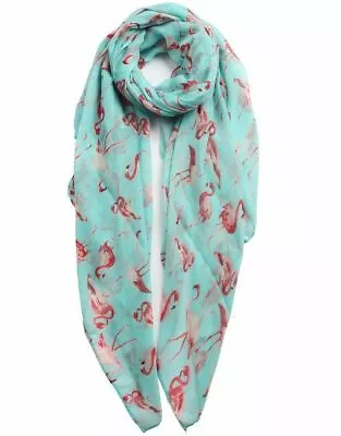 £6.99 • Buy Flamingo Print Scarf