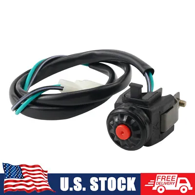 Handlebar Ignition Kill Start Switch On/Off Universal Motorcycle Motocross ATV • $6.99