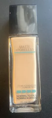 Maybelline Fit Me! Foundation 130 Matte + Poreless Buff Beige Normal To Oily • $12.99