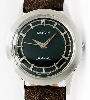 MARVIN Bidynator Automatic Steel Men's Vintage Wrist Watch • $399