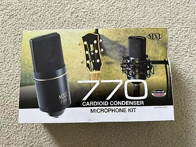 Brand New MXL 770 Cardioid Condenser Vocal Microphone Kit • $60