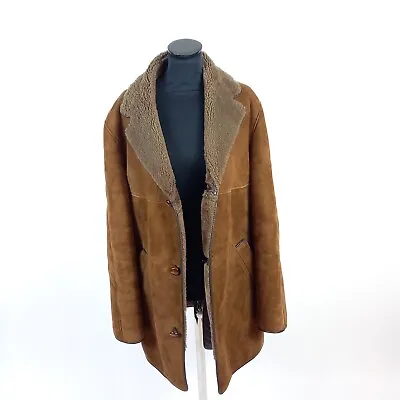 Morlands Of England Vintage Real Lambskin/Leather Coat (#H1/11) • £29.99