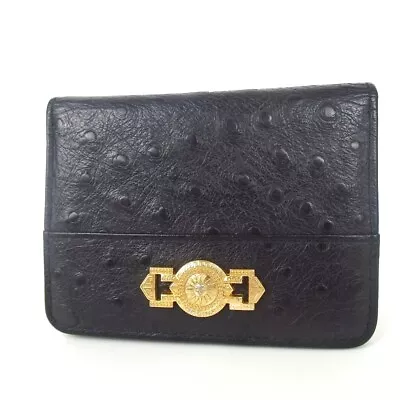 Authentic VERSACE JEANS  Card Case Leather [Used] • $4.25