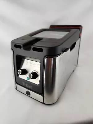T-Fal FR600 Stainless Steel Kitchen Cooking Deep Fryer Low Odor 2.6 Lb  Capacity • $69.99