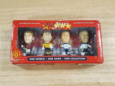 ProStars Corinthian Manchester United 4 Figures Scholes Barthez Beckham Brown • $29.95